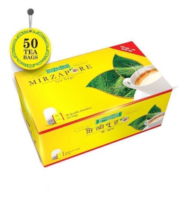 Ispahani Mirzapore Tea Bag ( 50 pieces ) amader cart