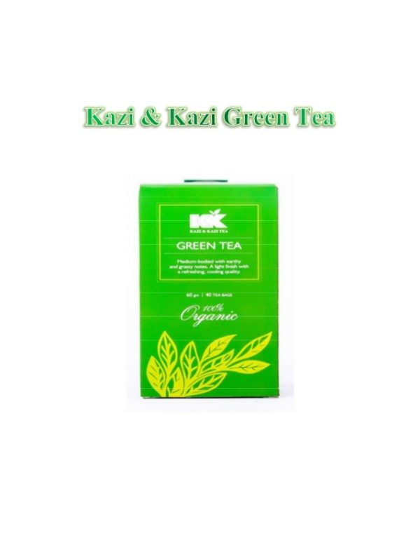 Kazi & Kazi Green Tea ( 60 GM ) - amader cart