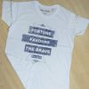 FORTUNE FAVOURS THE BRAVE Baby T-shirt - AmaderCart