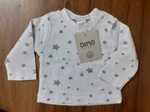 White Dimo Baby T-shirt (Full Sleeve) - AmaderCart