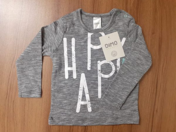 Ash Happy Baby T-shirt (Full Sleeve) - AmaderCart