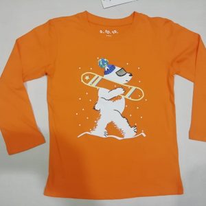 Orange Baby Winter T-shirt - AmaderCart