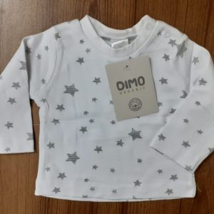 White Dimo Baby T-shirt (Full Sleeve) - AmaderCart