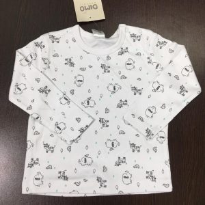 White Baby T-shirt (Full Sleeve) - AmaderCart